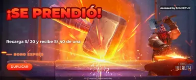 Locos Bet Casino Banner Forge of Wealth